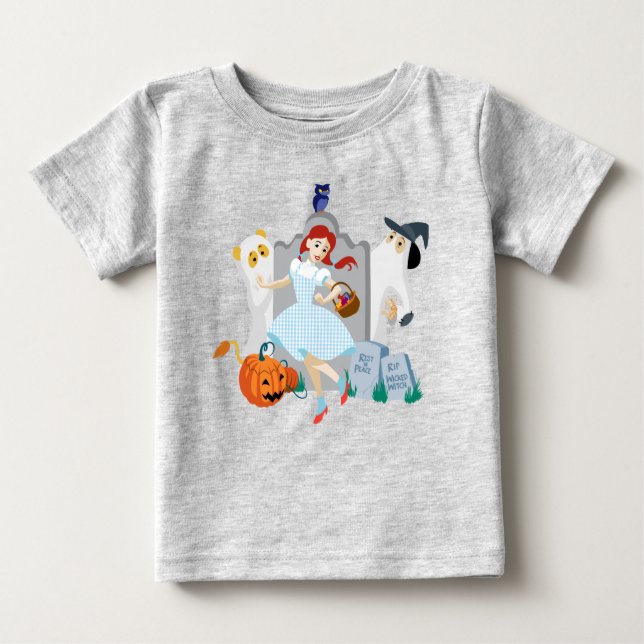 Camiseta O Assistente De Oz™ | Dorothy Halloween Happy Danc (Frente)