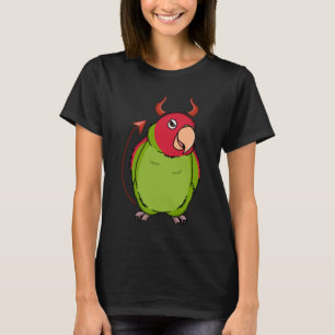 Camiseta O Assustador do Diabo Papagaio I Cherry dirigia Co