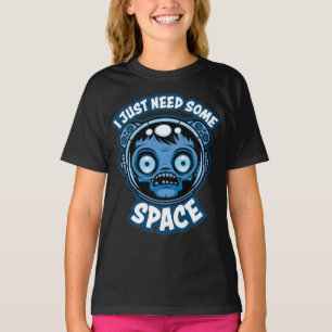Camiseta O Astronauta De Zumbi Precisa De Algum Espaço