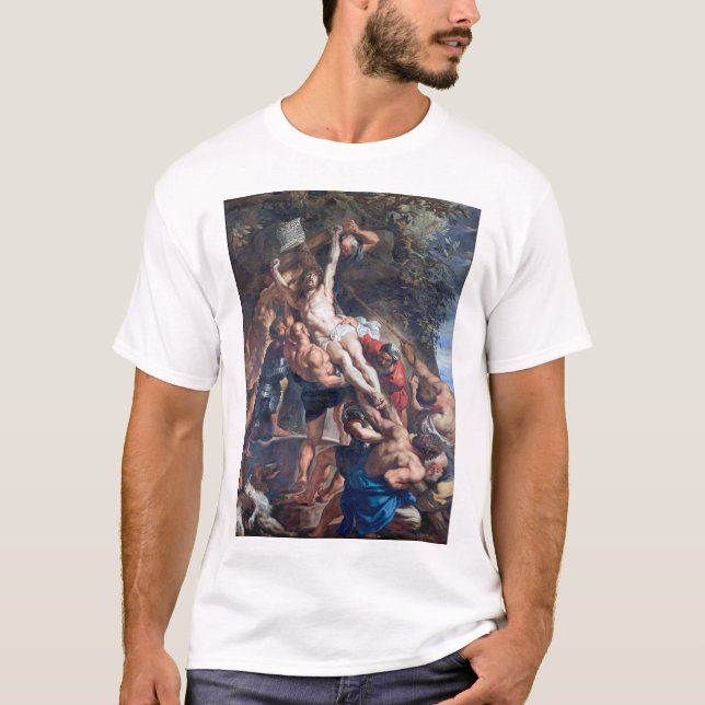 Camiseta O aumento da cruz, Rubens (Frente)