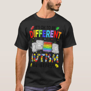 Camiseta O Autismo É Uma Habilidade Diferente Autismo Diver