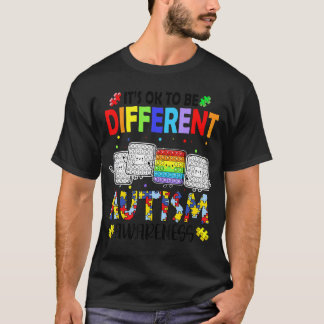 Camiseta O Autismo É Uma Habilidade Diferente Autismo Diver