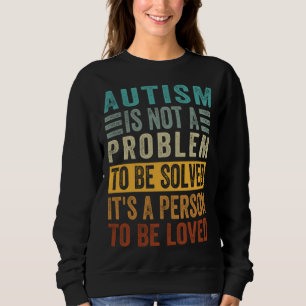 Camiseta O Autismo Não É Um Problema A Ser Resolvido É Uma