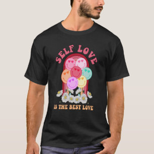 Camiseta O Autoamor É O Melhor Dia de os namorados De Amor