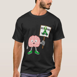 Camiseta O autocuidado masculino é terapia de conscientizaç
