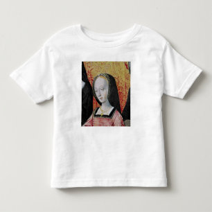 Camiseta O autor que oferece seu livro a Anne de Brittany
