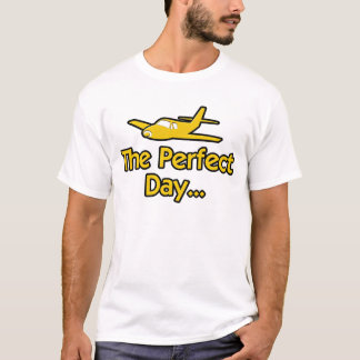 Camiseta O Avião do Dia Perfeito