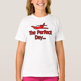 Camiseta O Avião do Dia Perfeito
