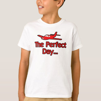 Camiseta O Avião do Dia Perfeito