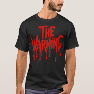 Camiseta O Aviso Assustador Feliz Feriado de Halloween