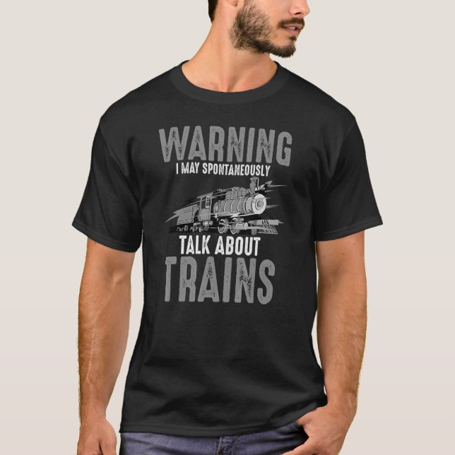 Camiseta O Aviso Bonito Pode Falar Espontaneamente Sobre Co (Frente)