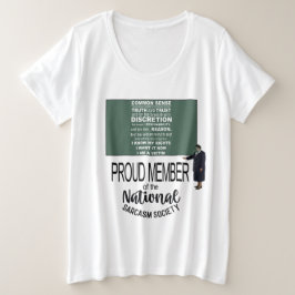 Camiseta O aviso da morte do senso comum Citação sarcástica