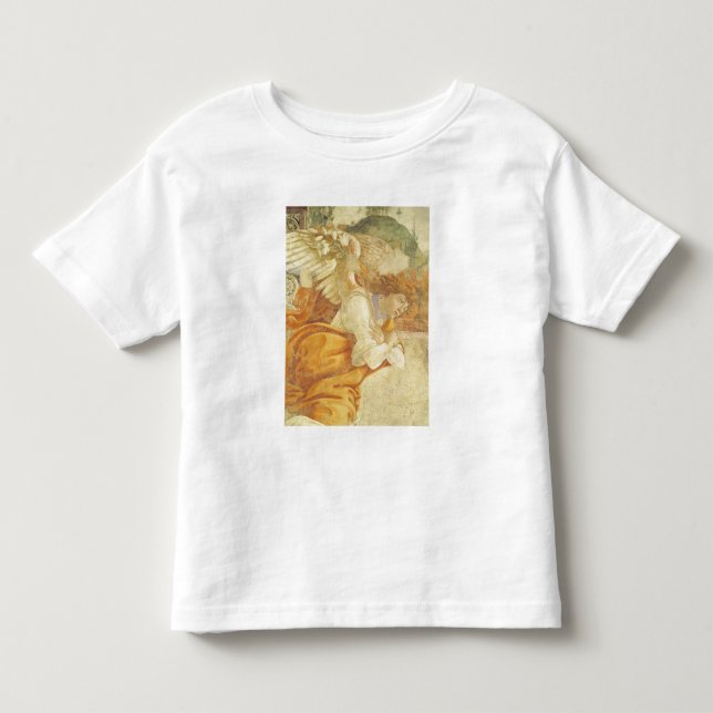Camiseta O aviso, detalhe do arcanjo (Frente)