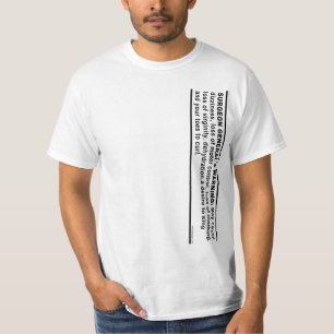 Camiseta O aviso do cirurgião geral # 4