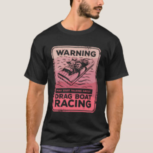 Camiseta O Aviso Pode Começar A Falar Sobre A Corrida De Ba