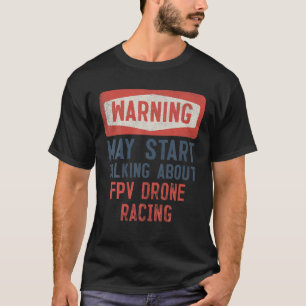 Camiseta O Aviso Pode Começar A Falar Sobre A Corrida De D
