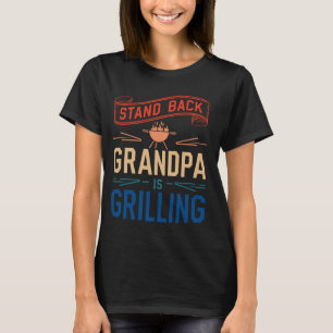 Camiseta O Avô Está Engraçando O Churrasco Gran
