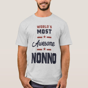 Camiseta O Avô Mais Incrível Não Engraçado Do Mundo