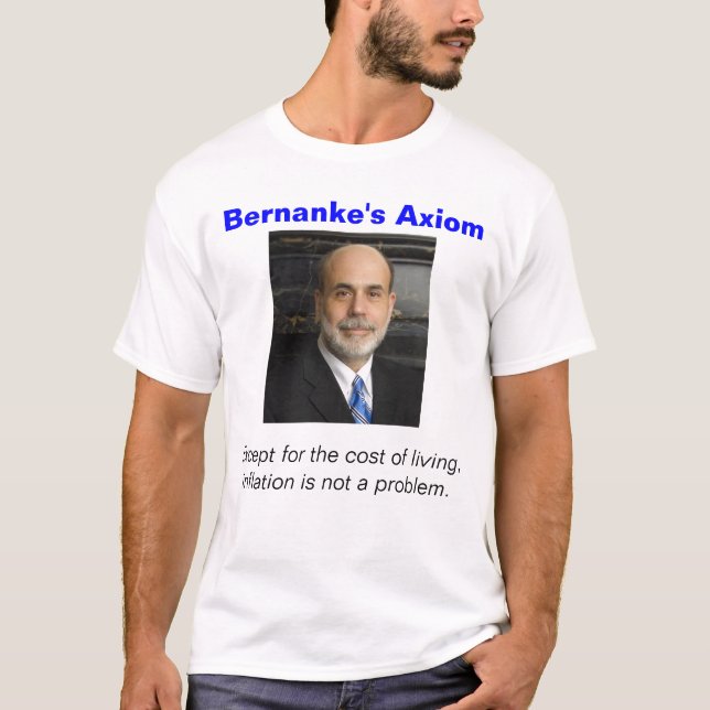 Camiseta O axioma de Bernanke (Frente)