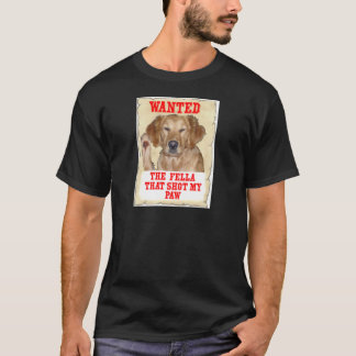 CAMISETA - O BACANO ESSE TIRO MINHA PATA - CÃO QUERIDO GR