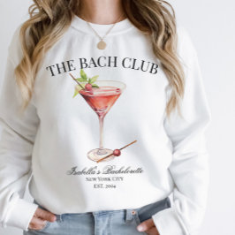 Camiseta O Bach Club que Corresponde à Bachelorette Cocktai