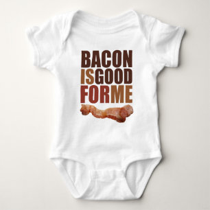 Camiseta O bacon é bom para mim