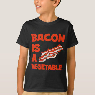 Camiseta o bacon é um vegetal