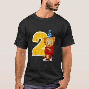 Camiseta O bairro de Daniel Tiger Meu segundo aniversário