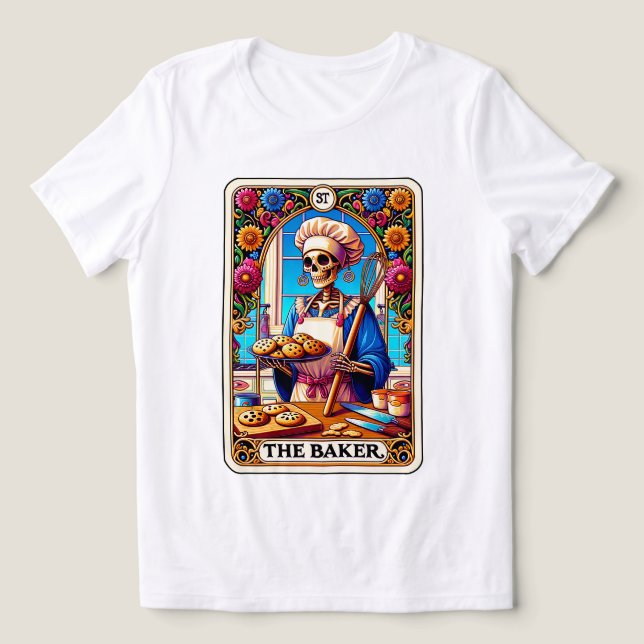 Camiseta O Baker Tarot (Design frontal)
