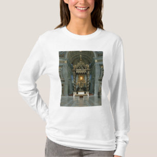 Camiseta O Baldacchino, o altar alto e a cadeira