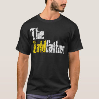 Camiseta O Baldfather Piada de Aniversário para Carecas