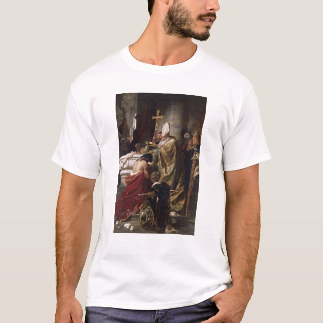 Camiseta O baptismo de Vajk (Frente)