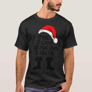 Camiseta O Bar de Natal do Duro Seltzer dos Papais noeis de