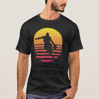 Camiseta O Basquete É A Minha Bolha De Sol Favorita