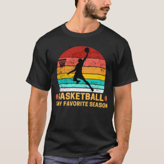 Camiseta O Basquete É A Minha Época Favorita