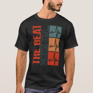 Camiseta O Batimento Da Cirurgia De Transplante Cardíaco Pa