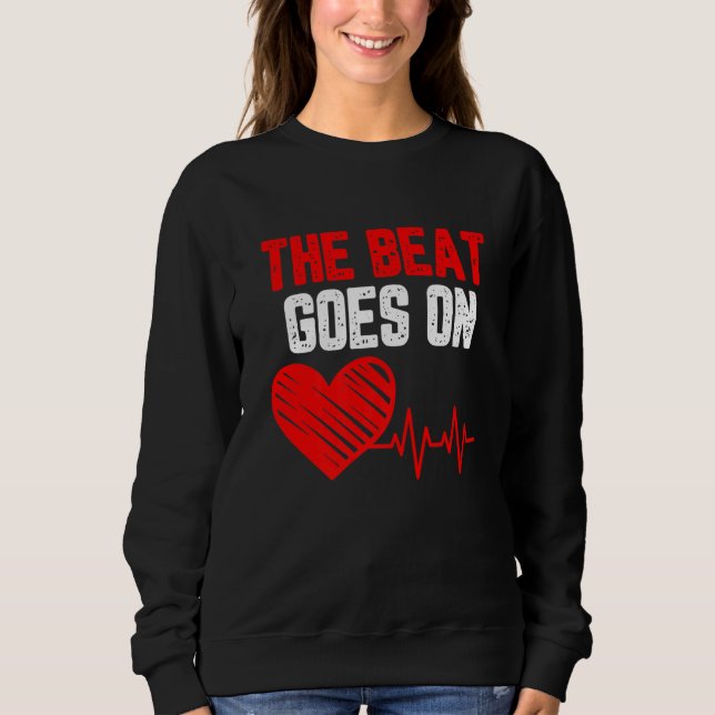 Camiseta O batimento é feito no coração. (Frente)