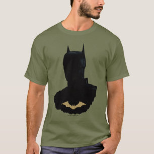 Camiseta O Batman Com O Símbolo De Bat Do Ouro