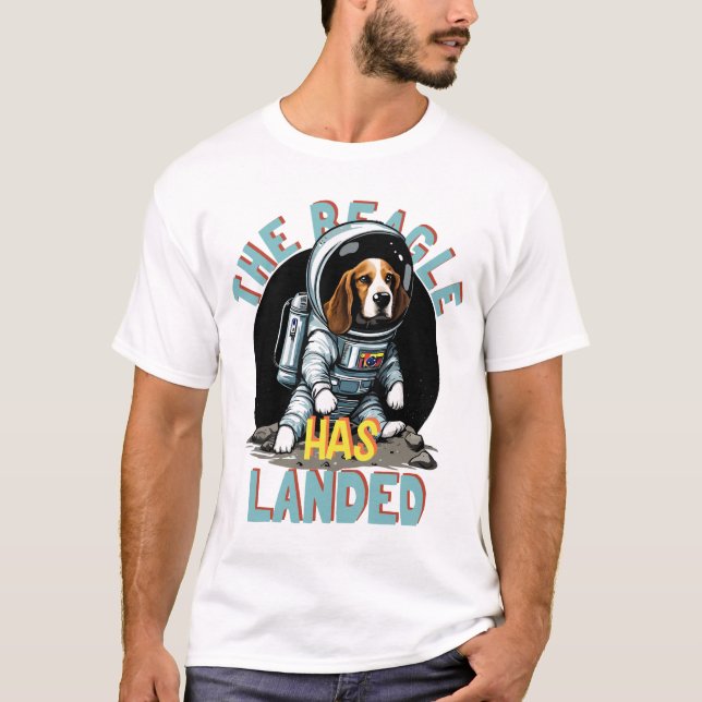 Camiseta O Beagle Desceu (Frente)