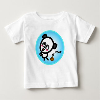 Camiseta O Bebê Animado - Poop Panda.