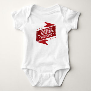 Camiseta O bebê da mamã da equipe cresce