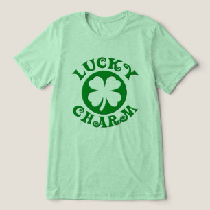 Camiseta O bebê das mulheres afortunadas do dia do St.