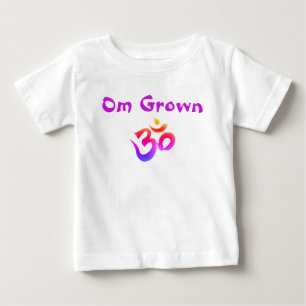 Camiseta O bebê roxo crescido OM Tee