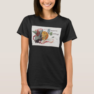 Camiseta O Beijo da Bruxa: um Jack o Lantern no Halloween