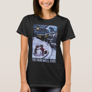 Camiseta O Beijo de Despedida Pintura por Alfred Fox
