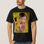 Camiseta O Beijo de Gustav Klimt, Arte Nova Antiga<br><div class="desc">A pintura definitiva do amor,  um belo design para celebrar o Dia dos Namorados!</div>