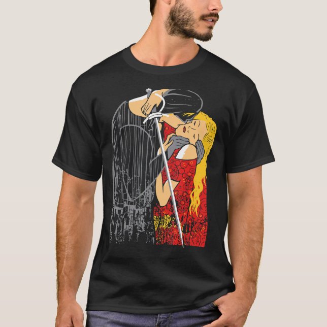 Camiseta O Beijo de Pirata Dread Roberts (Frente)