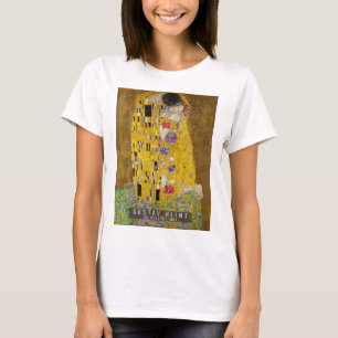 Camiseta O Beijo - Gustav Klimt