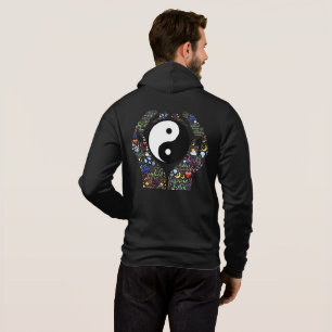 Camiseta O Bella incrível dos homens+Hoodie do Cheio-Fecho