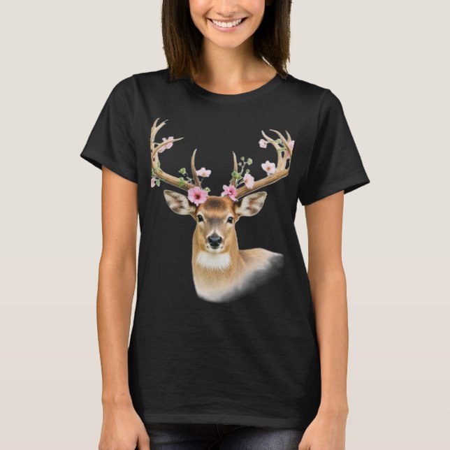 Camiseta o belo cervo (Frente)